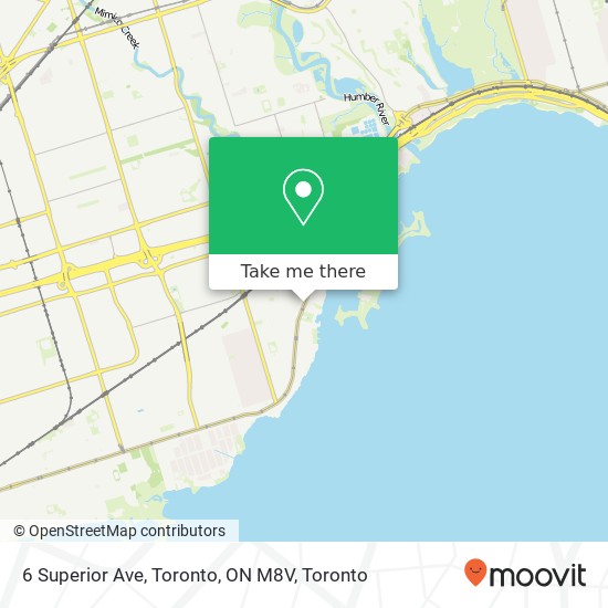 6 Superior Ave, Toronto, ON M8V plan