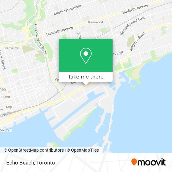 Echo Beach map
