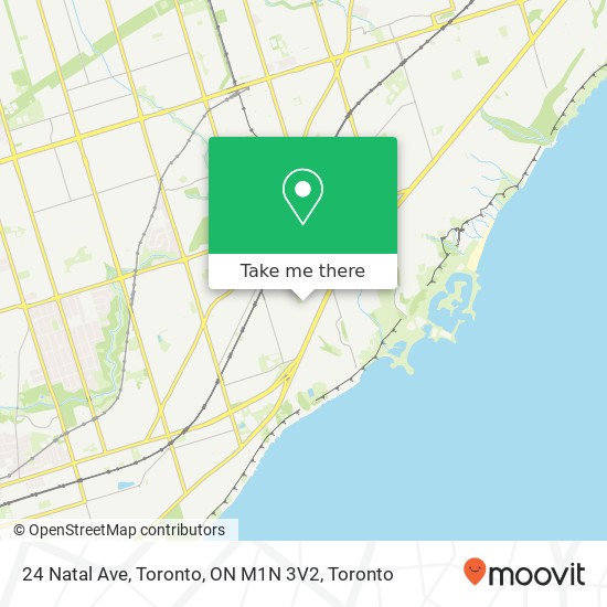 24 Natal Ave, Toronto, ON M1N 3V2 map