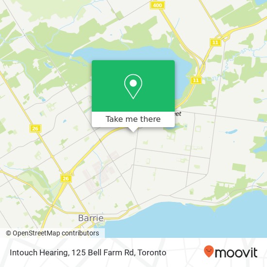 Intouch Hearing, 125 Bell Farm Rd map