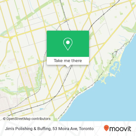 Jim's Polishing & Buffing, 53 Moira Ave map