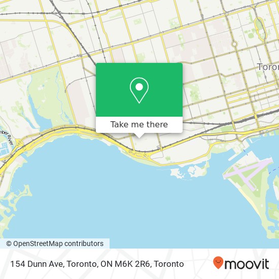 154 Dunn Ave, Toronto, ON M6K 2R6 map