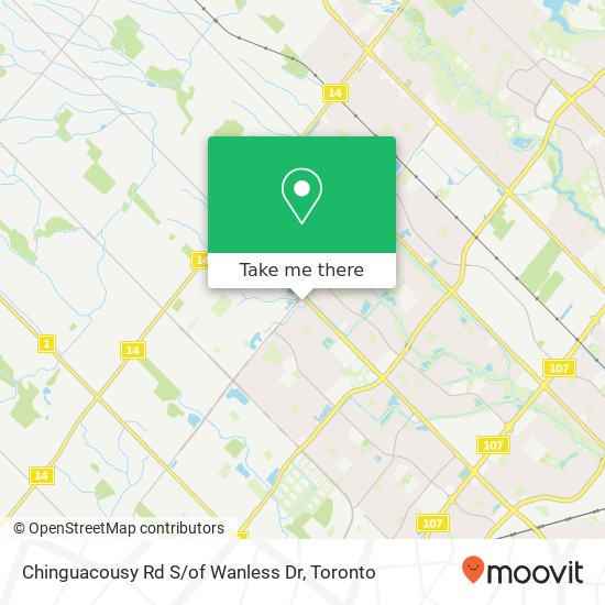 Chinguacousy Rd S / of Wanless Dr map