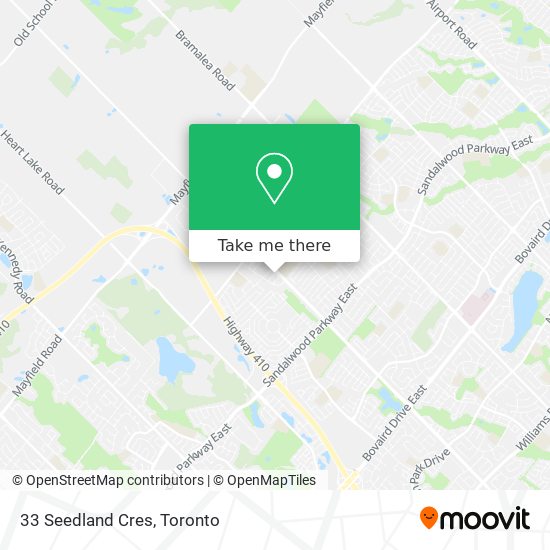 33 Seedland Cres map