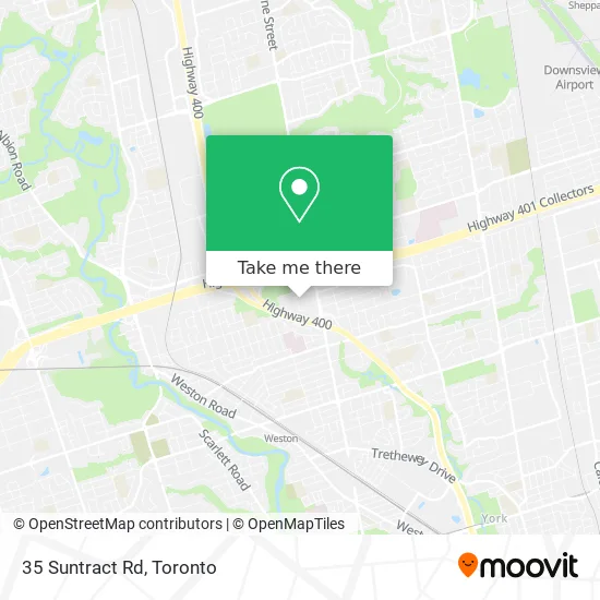 35 Suntract Rd map