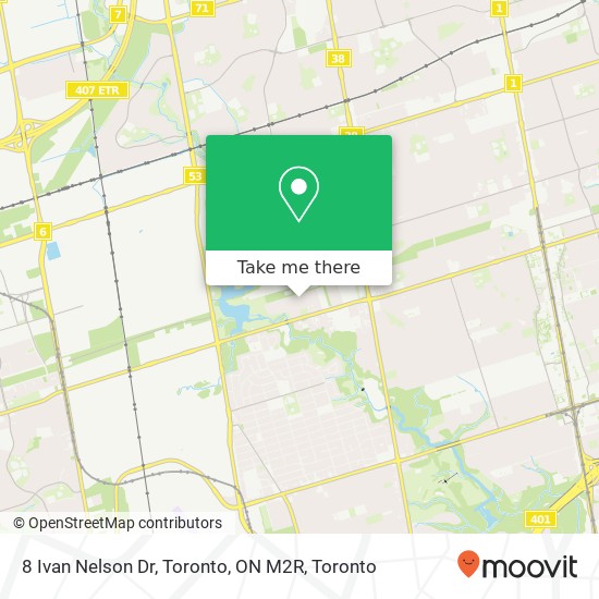 8 Ivan Nelson Dr, Toronto, ON M2R map