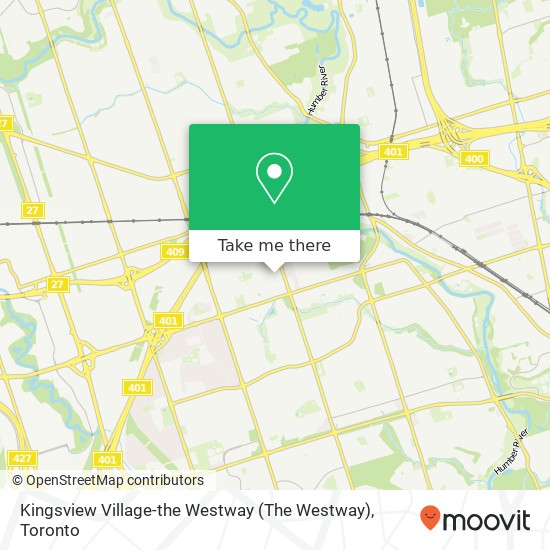 Kingsview Village-the Westway (The Westway) map