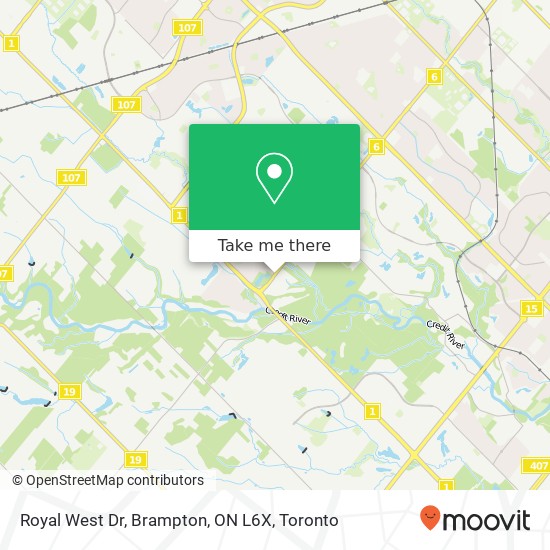 Royal West Dr, Brampton, ON L6X plan