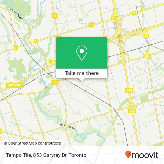 Tempo Tile, 853 Garyray Dr map