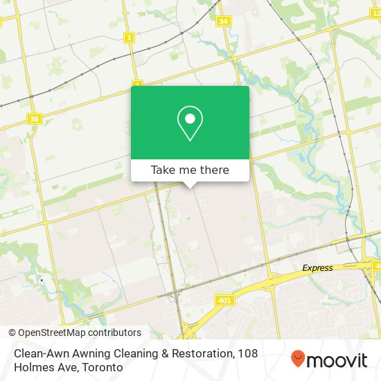 Clean-Awn Awning Cleaning & Restoration, 108 Holmes Ave map