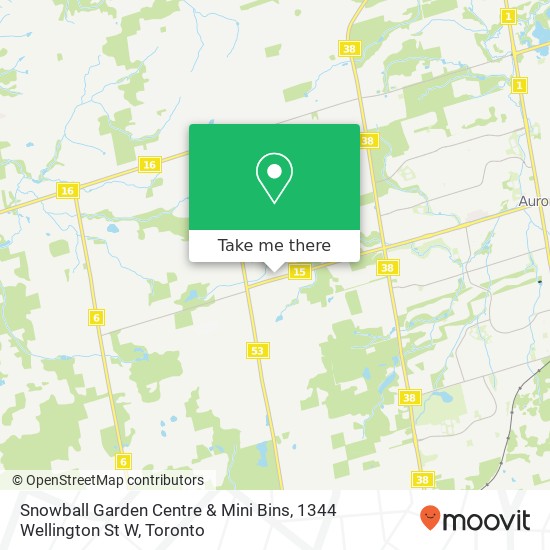 Snowball Garden Centre & Mini Bins, 1344 Wellington St W map