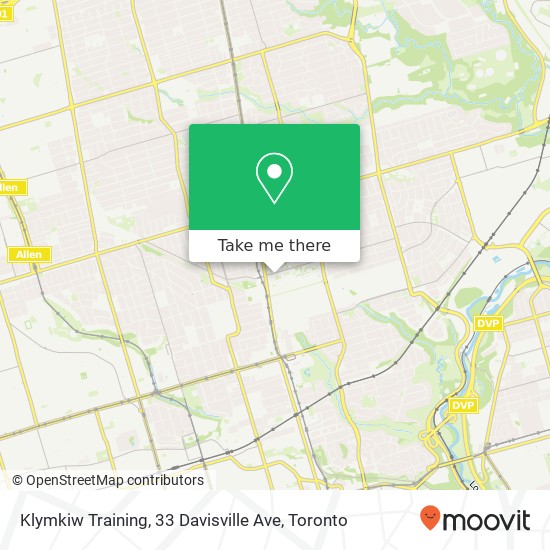 Klymkiw Training, 33 Davisville Ave plan