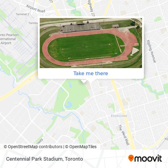 Centennial Park Stadium map