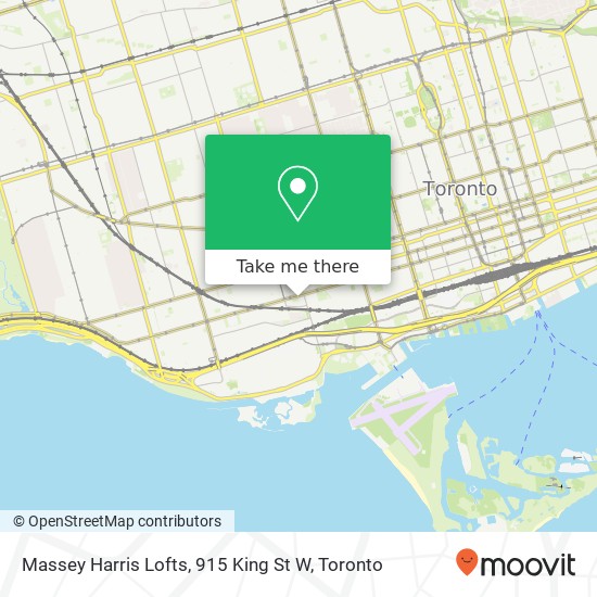 Massey Harris Lofts, 915 King St W map