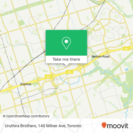 Uruthira Brothers, 140 Milner Ave map