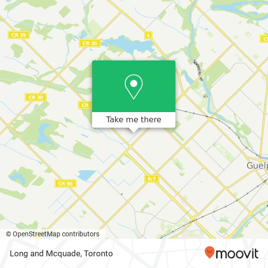 Long and Mcquade map