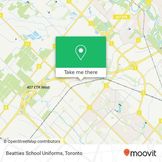 Beatties School Uniforms map