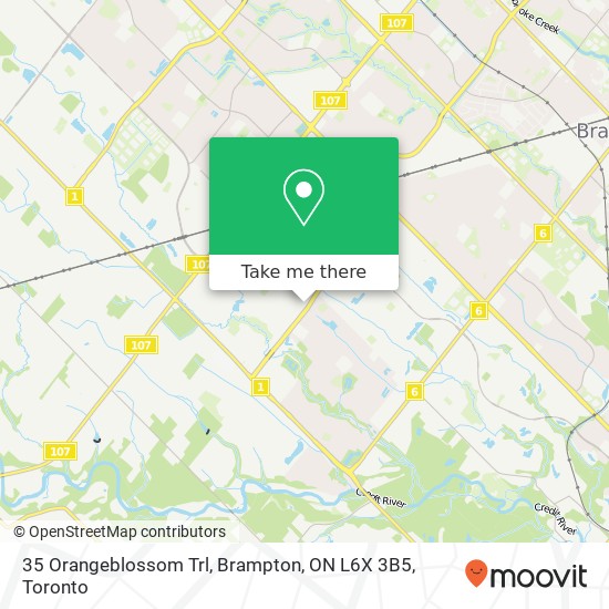 35 Orangeblossom Trl, Brampton, ON L6X 3B5 plan