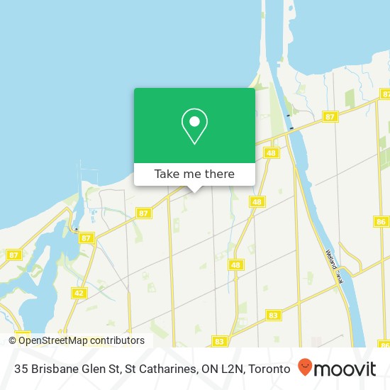 35 Brisbane Glen St, St Catharines, ON L2N map