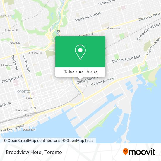 Broadview Hotel map