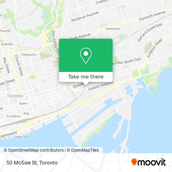 50 McGee St map
