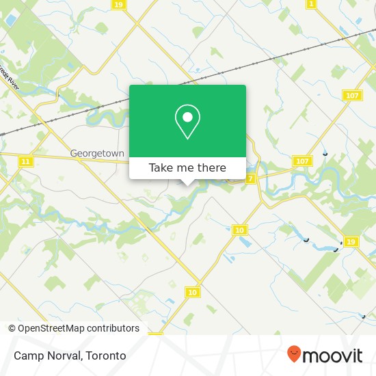 Camp Norval map