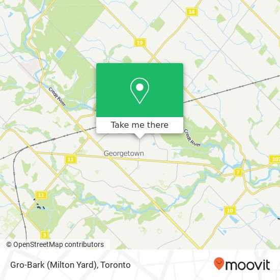 Gro-Bark (Milton Yard) map