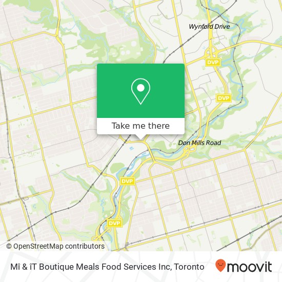 Mî & îT Boutique Meals Food Services Inc map