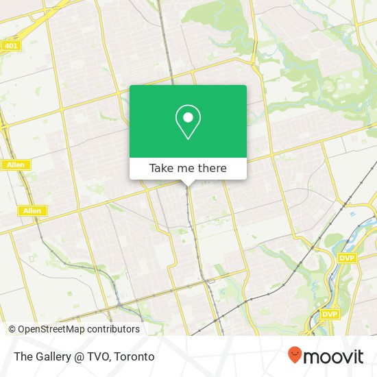 The Gallery @ TVO map