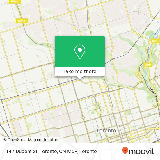 147 Dupont St, Toronto, ON M5R plan