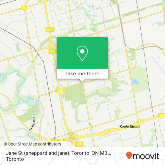 Jane St (sheppard and jane), Toronto, ON M3L map