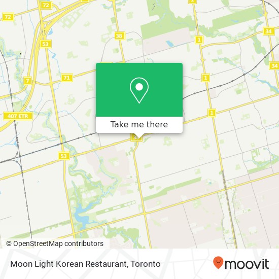 Moon Light Korean Restaurant map