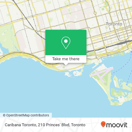 Caribana Toronto, 210 Princes' Blvd plan