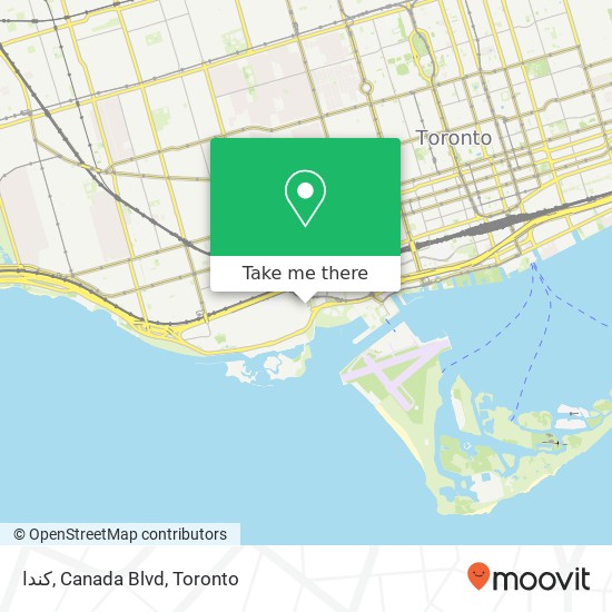 كندا, Canada Blvd map
