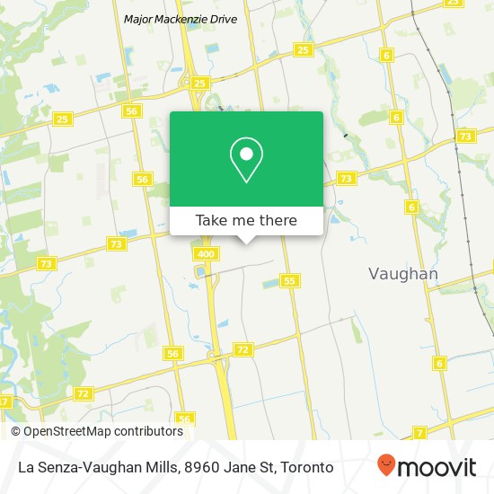 La Senza-Vaughan Mills, 8960 Jane St map