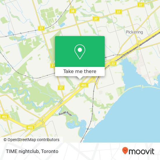 TIME nightclub map