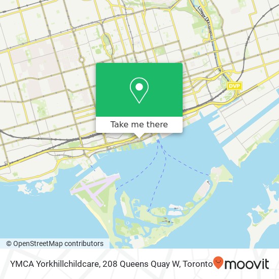 YMCA Yorkhillchildcare, 208 Queens Quay W map