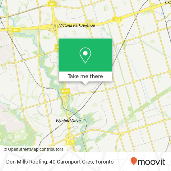 Don Mills Roofing, 40 Caronport Cres plan
