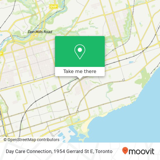Day Care Connection, 1954 Gerrard St E map