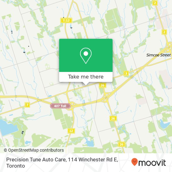 Precision Tune Auto Care, 114 Winchester Rd E map