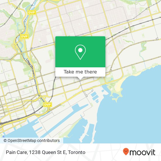 Pain Care, 1238 Queen St E map