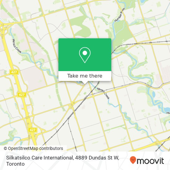 Silkatsilco Care International, 4889 Dundas St W map