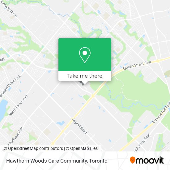 Hawthorn Woods Care Community map