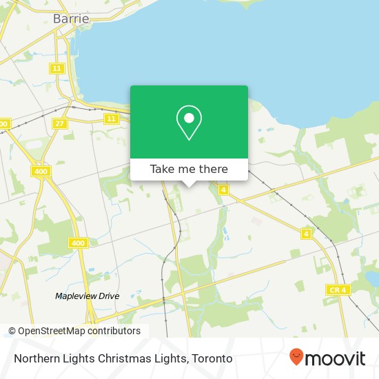 Northern Lights Christmas Lights plan