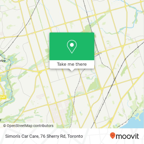 Simon's Car Care, 76 Sherry Rd map