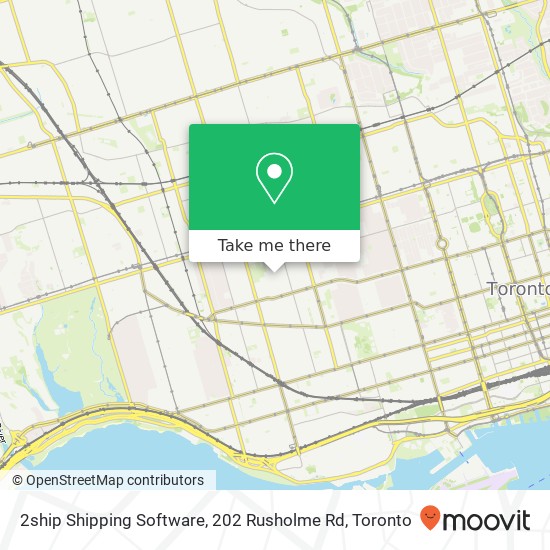 2ship Shipping Software, 202 Rusholme Rd map