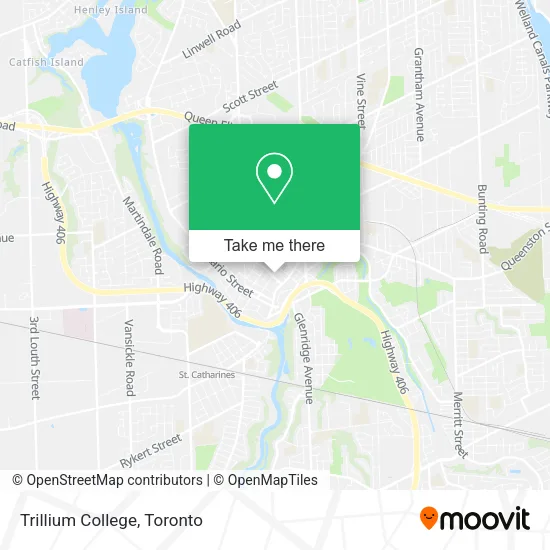 Trillium College map