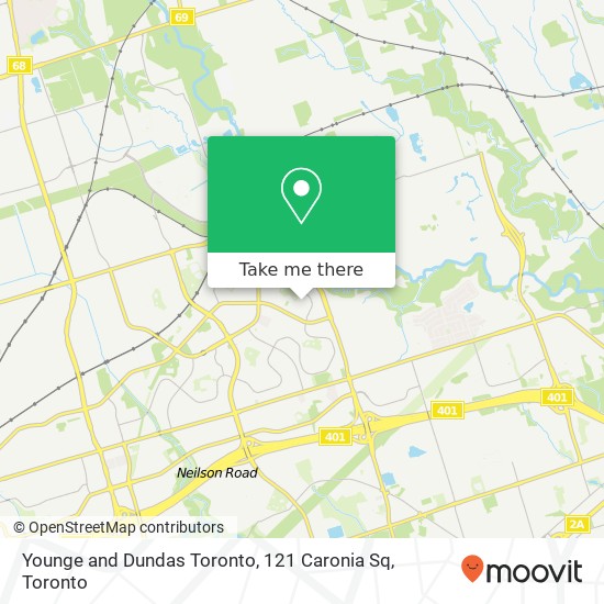 Younge and Dundas Toronto, 121 Caronia Sq plan