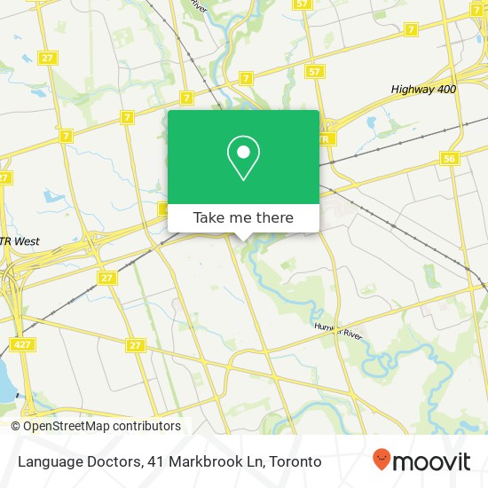 Language Doctors, 41 Markbrook Ln map