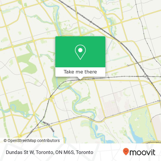 Dundas St W, Toronto, ON M6S plan